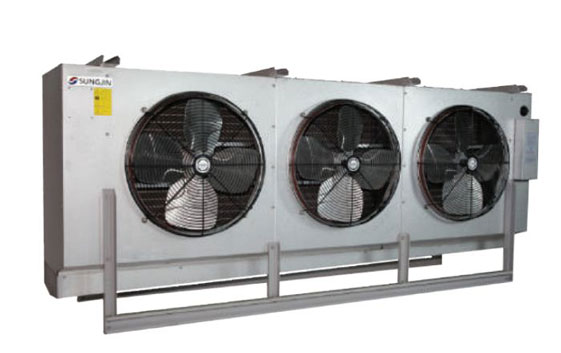 dàn lạnh công nghiệp treo trần trong kho 0°C