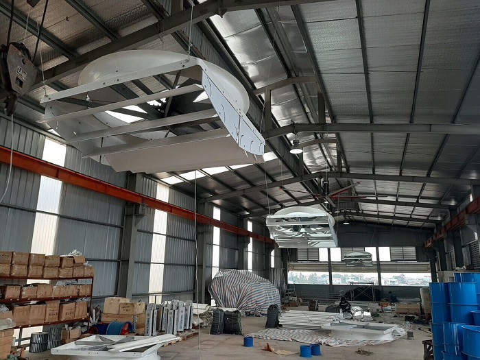 Thi công thông gió nhà xưởng